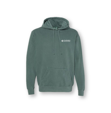 Garment-Dyed Pullover Hoodie