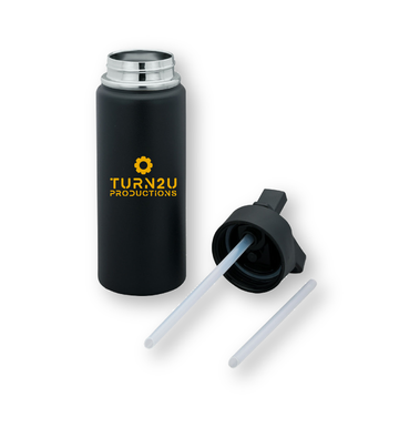 20oz Flip Straw Water Bottle