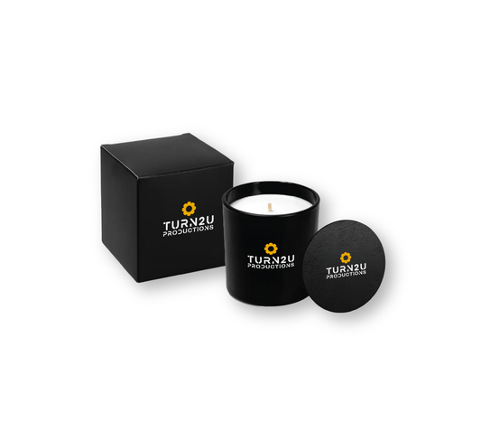 Black Candle With Gift Box