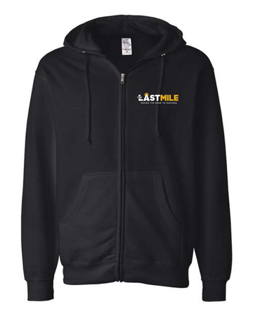 "The Last Mile" Zip Up Hooded Sweatshirt