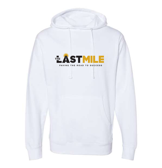 **TEST**  Long Sleeve White "The Last Mile" Sweatshirt