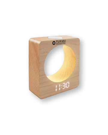 Wooden Alarm Clock