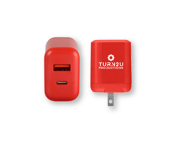 Dual USB-C/A Fast Charger