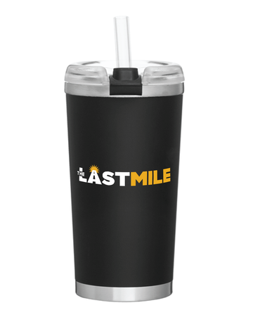 "The Last Mile" Insulated Straw Cup